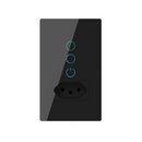 Interruptor Inteligente com Tomada - Wifi - Alexa, Google e Siri - BR Metaverso