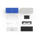 Meta Glasses Adventurer Black Clear - BR Metaverso