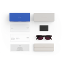 Meta Glasses Adventurer Merlot Clear to Ruby Transitions® - BR Metaverso