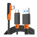 Cabo de Transferência de Dados USB 3.0 Tipo-C 5Gbps Premium VR - BR Metaverso